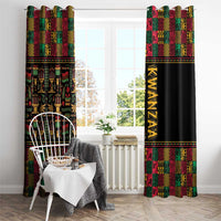 Kwanzaa African Pattern Window Curtain - Wonder Print Shop