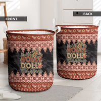 Howdy Christmas Laundry Basket Have a Holly Jolly Christmas - Wonder Print Shop