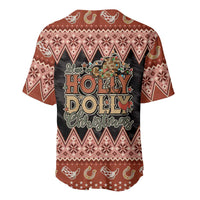 Howdy Christmas Baseball Jersey Have a Holly Jolly Christmas - Wonder Print Shop