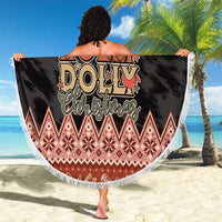 Howdy Christmas Beach Blanket Have a Holly Jolly Christmas - Wonder Print Shop