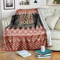 Howdy Christmas Blanket Have a Holly Jolly Christmas - Wonder Print Shop