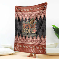 Howdy Christmas Blanket Have a Holly Jolly Christmas - Wonder Print Shop