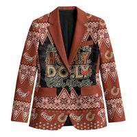 Howdy Christmas Blazer Have a Holly Jolly Christmas - Wonder Print Shop