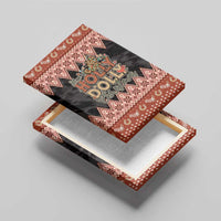 Howdy Christmas Canvas Wall Art Have a Holly Jolly Christmas - Wonder Print Shop