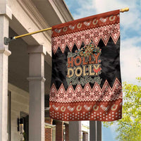 Howdy Christmas Garden Flag Have a Holly Jolly Christmas - Wonder Print Shop