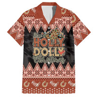 Howdy Christmas Hawaiian Shirt Have a Holly Jolly Christmas - Wonder Print Shop