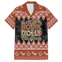 Howdy Christmas Hawaiian Shirt Have a Holly Jolly Christmas - Wonder Print Shop