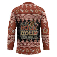 Howdy Christmas Hockey Jersey Have a Holly Jolly Christmas - Wonder Print Shop