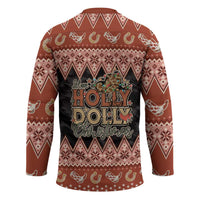 Howdy Christmas Hockey Jersey Have a Holly Jolly Christmas - Wonder Print Shop