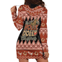 Howdy Christmas Hoodie Dress Have a Holly Jolly Christmas - Wonder Print Shop