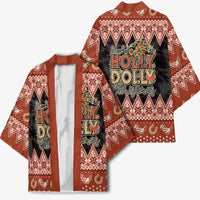 Howdy Christmas Kimono Have a Holly Jolly Christmas - Wonder Print Shop