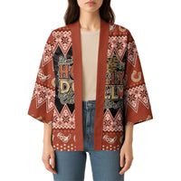 Howdy Christmas Kimono Have a Holly Jolly Christmas - Wonder Print Shop