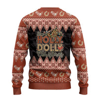Howdy Christmas Ugly Christmas Sweater Have a Holly Jolly Christmas - Wonder Print Shop