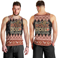 Howdy Christmas Men Tank Top Have a Holly Jolly Christmas - Wonder Print Shop