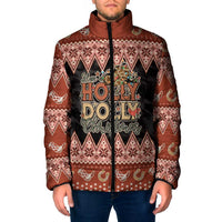 Howdy Christmas Padded Jacket Have a Holly Jolly Christmas - Wonder Print Shop