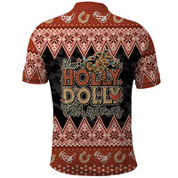 Howdy Christmas Polo Shirt Have a Holly Jolly Christmas - Wonder Print Shop