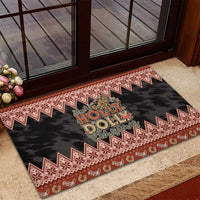 Howdy Christmas Rubber Doormat Have a Holly Jolly Christmas - Wonder Print Shop
