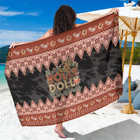 Howdy Christmas Sarong Have a Holly Jolly Christmas - Wonder Print Shop