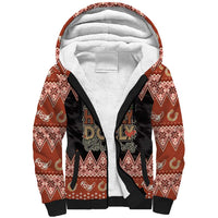 Howdy Christmas Sherpa Hoodie Have a Holly Jolly Christmas - Wonder Print Shop