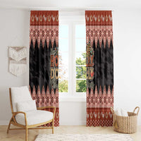 Howdy Christmas Window Curtain Have a Holly Jolly Christmas - Wonder Print Shop
