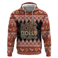 Howdy Christmas Zip Hoodie Have a Holly Jolly Christmas - Wonder Print Shop