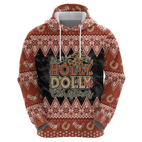 Howdy Christmas Zip Hoodie Have a Holly Jolly Christmas - Wonder Print Shop
