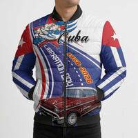 Personalized Cuba Liberation Day 1958-2026 Bomber Puffer Jacket Cuba Libre Car - Wonder Print Shop