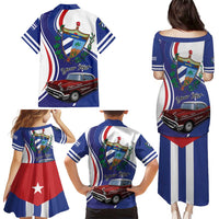 Personalized Cuba Liberation Day 1958-2026 Family Matching Puletasi and Hawaiian Shirt Cuba Libre Car - Wonder Print Shop
