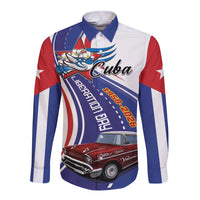 Personalized Cuba Liberation Day 1958-2026 Long Sleeve Button Shirt Cuba Libre Car - Wonder Print Shop