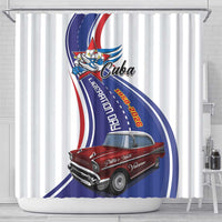 Cuba Liberation Day 1958-2026 Shower Curtain Cuba Libre Car - Wonder Print Shop