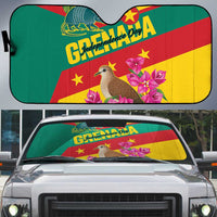 Grenada Independence Day 1974 Auto Sun Shade La Gwinad Dove Armadillo Together - Wonder Print Shop