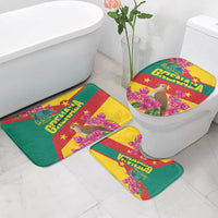 Grenada Independence Day 1974 Bathroom Set La Gwinad Dove Armadillo Together - Wonder Print Shop