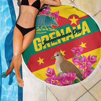 Grenada Independence Day 1974 Beach Blanket La Gwinad Dove Armadillo Together - Wonder Print Shop