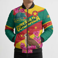 Personalized Grenada Independence Day 1974 Bomber Puffer Jacket La Gwinad Dove Armadillo Together - Wonder Print Shop