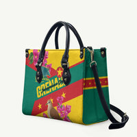 Grenada Independence Day 1974 Leather Bag La Gwinad Dove Armadillo Together - Wonder Print Shop