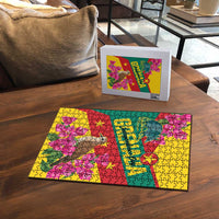 Grenada Independence Day 1974 Puzzle La Gwinad Dove Armadillo Together - Wonder Print Shop