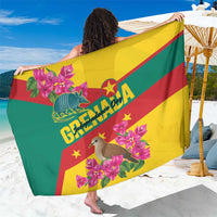 Grenada Independence Day 1974 Sarong La Gwinad Dove Armadillo Together - Wonder Print Shop