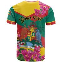 Personalized Grenada Independence Day 1974 T Shirt La Gwinad Dove Armadillo Together - Wonder Print Shop