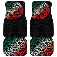 Mexican Aztec Circle Car Mats Flag Color Unique Style