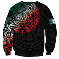 Mexican Aztec Circle Sweatshirt Flag Color Unique Style
