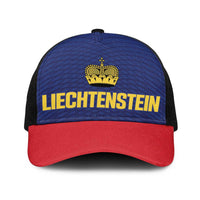 Football 2026 Liechtenstein Baseball Net Cap Blau-Rot Come On