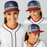 Football 2026 Liechtenstein Baseball Net Cap Blau-Rot Come On