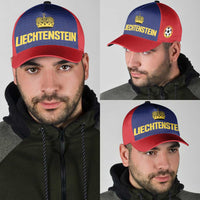 Football 2026 Liechtenstein Classic Cap Blau-Rot Come On