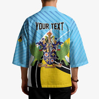 Personalised Saint Lucia Kimono Pearl of the Caribbean