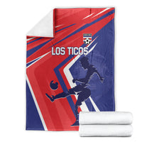 Costa Rica 2024 Soccer Blanket Come On Los Ticos