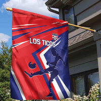 Costa Rica 2024 Soccer Garden Flag Come On Los Ticos - Wonder Print Shop