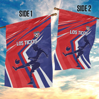 Costa Rica 2024 Soccer Garden Flag Come On Los Ticos - Wonder Print Shop
