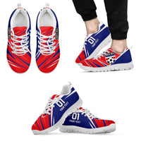 Costa Rica 2024 Soccer Sneakers Come On Los Ticos - Wonder Print Shop