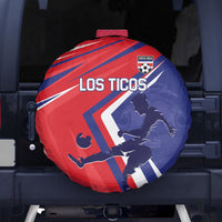 Costa Rica 2024 Soccer Spare Tire Cover Come On Los Ticos - Wonder Print Shop