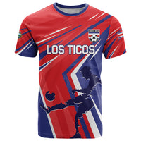 Personalized Costa Rica 2024 Soccer T Shirt Come On Los Ticos - Wonder Print Shop